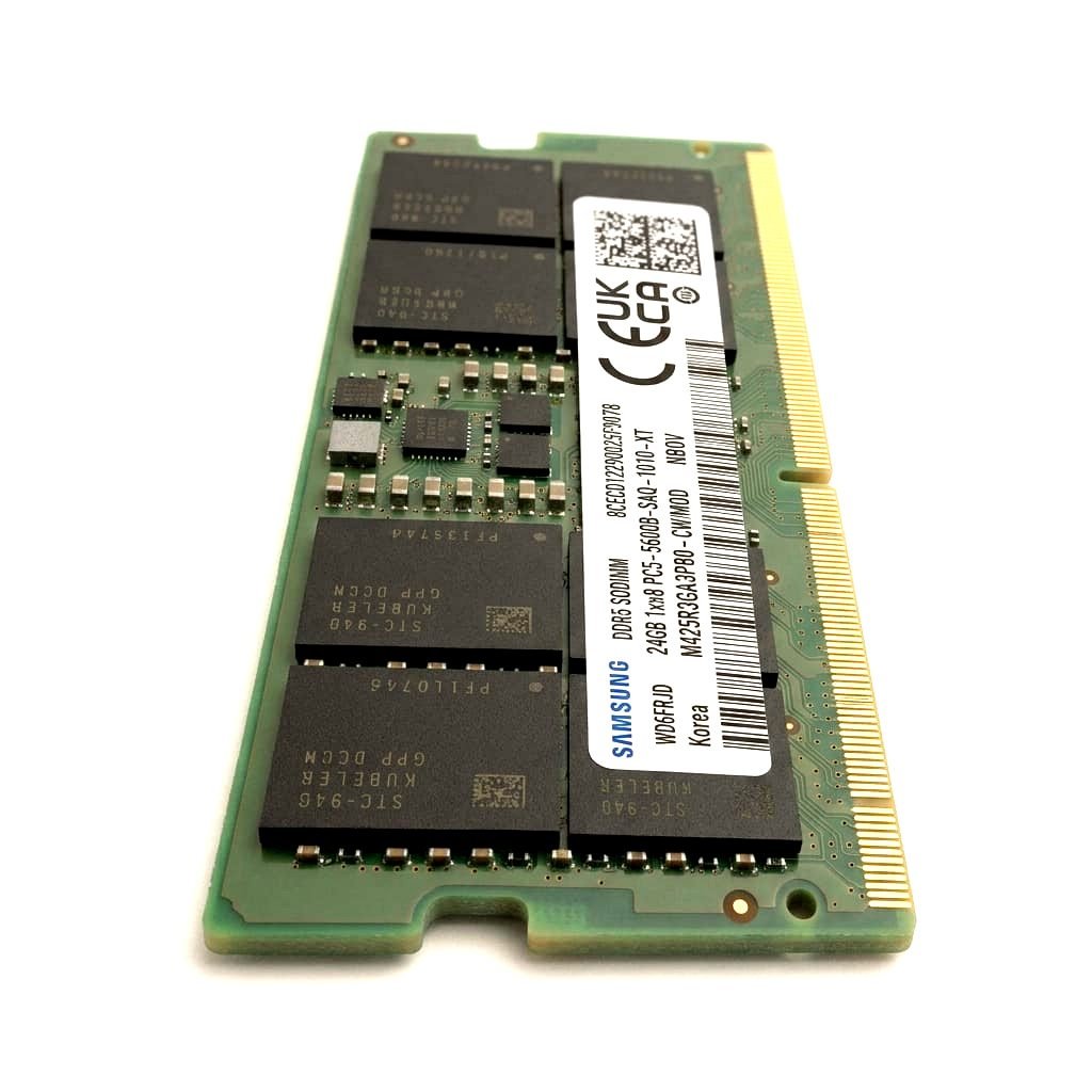 Samsung Samsung 24GB RAM Laptop DDR5-5600 Sodimm- 24GB 1x8 PC5-5600B-SA0-1010-XT