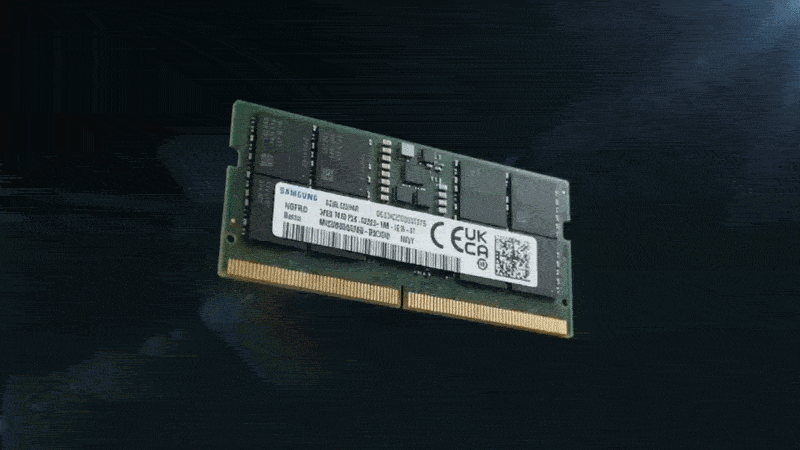 Samsung 24GB RAM Laptop DDR5-5600 Sodimm- 24GB 1x8 PC5-5600B-SA0-1010-XT
