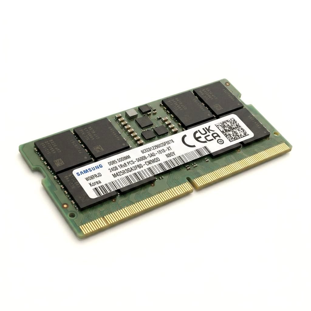 Samsung Samsung 24GB RAM Laptop DDR5-5600 Sodimm- 24GB 1x8 PC5-5600B-SA0-1010-XT
